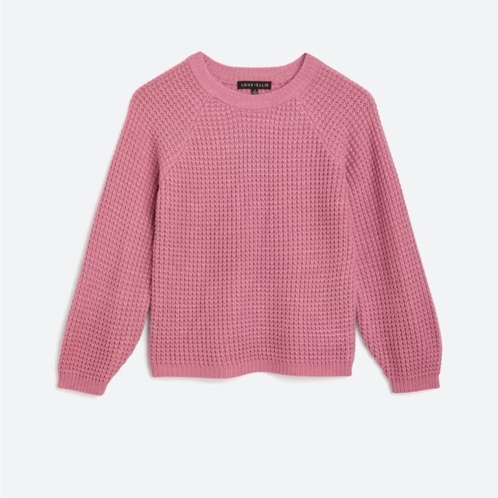 Love Ellie - Long Sleeve pullover sweater - girls size XXL. Pink
